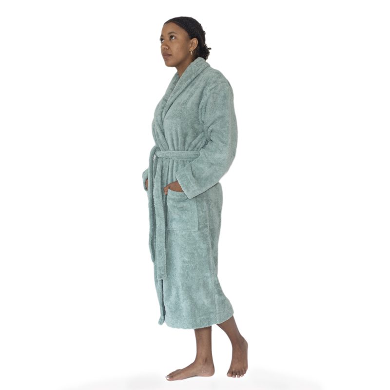 Bo Weevil Bathrobe - mineral green - size S-XL