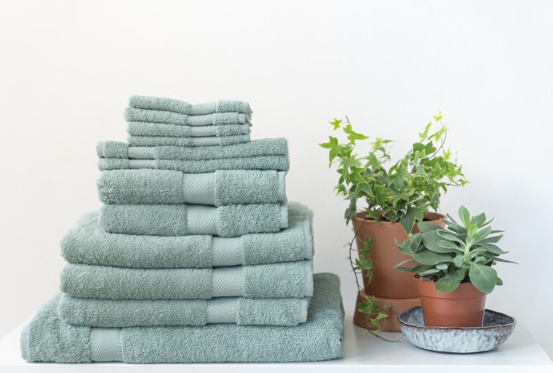 Bo Weevil Towels - mineral green - Image 2