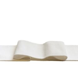 Bo Weevil Cuffs ready-to-use 1x1 ribbing with 5% elasthan - bleached white (off white) - GOTS - 718101