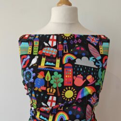 Hazeltjes London Baby (Black), organic jersey - Image 6
