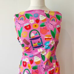 Hazeltjes Tea Time (Pink), organic jersey - Image 8