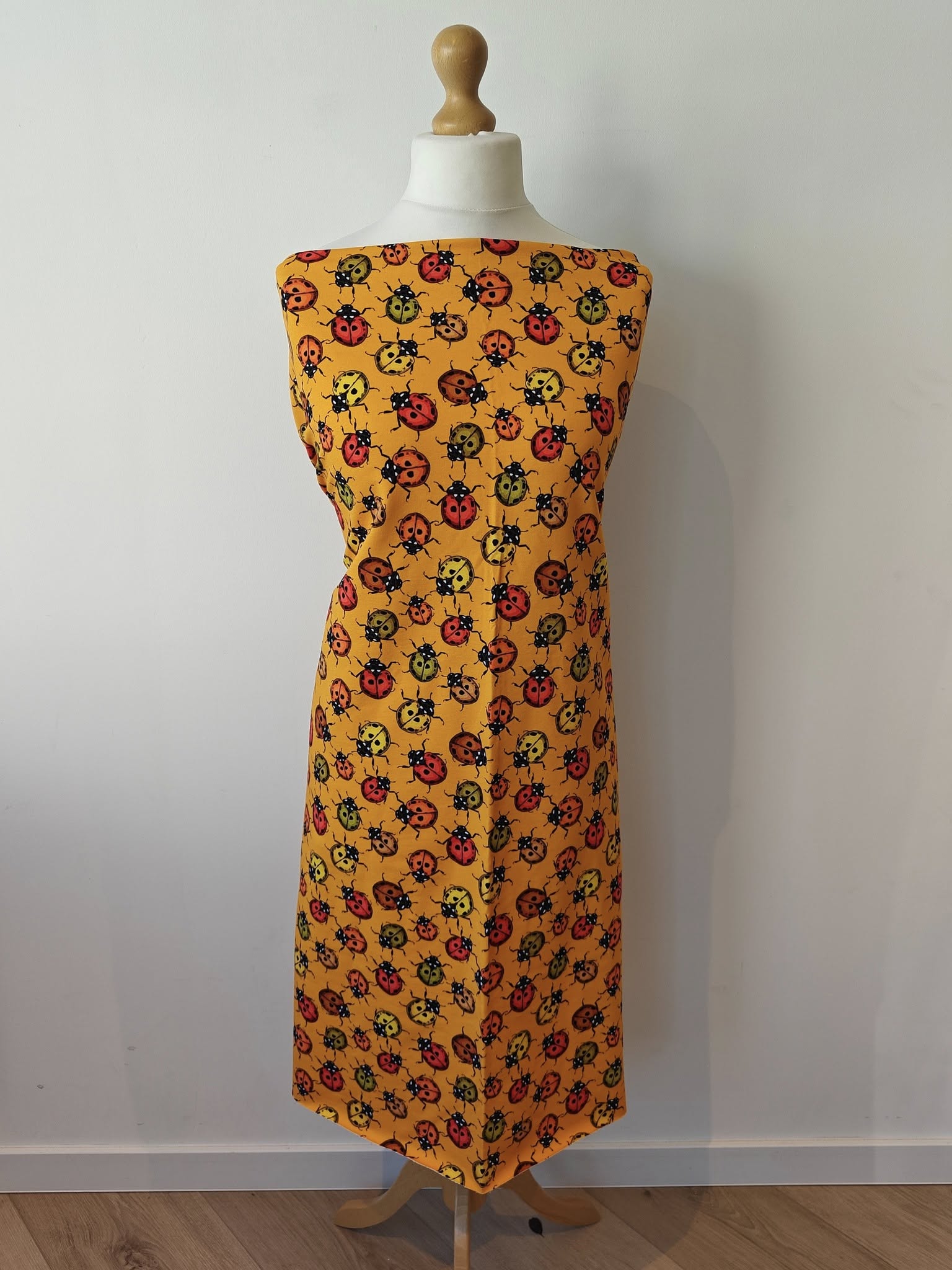 Hazeltjes Ladybird orange organic summersweat - Image 4